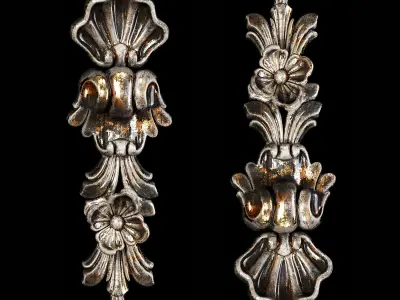 Classic carved 008 3D model