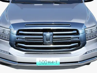 2025 Tank500 Hi4T With interior 3D model