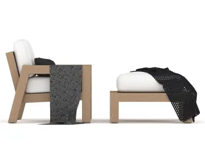 BONAIRE LOUNGE CHAIR 3D model