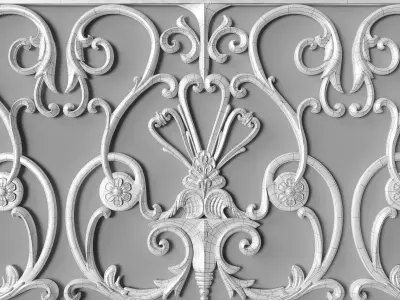 Baluster 3D model