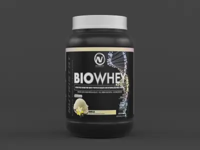 Protein Powder 3D model