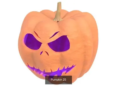 Pumpkin vol 01 3D Model Collection