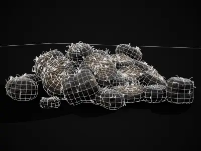 Horse Poop Version 2 Low-poly 3D model