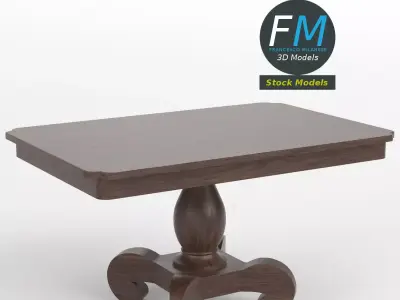 Table desk 5 3D model