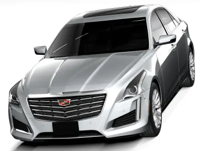 Cadillac CTS 2018 3D model