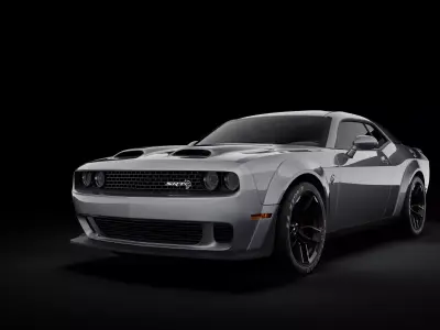 Dodge Challenger SRT Hellcat Redeye Widebody 3D model