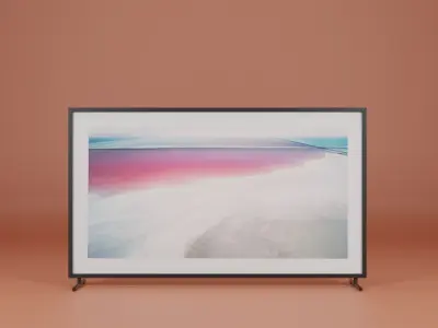 Samsung The Frame Smart TV 65 Inc Low-poly 3D model