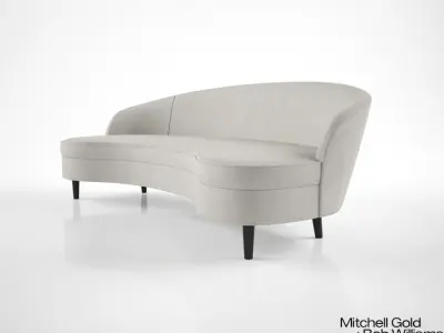 Mitchell Gold and Bob Williams Vera Sofa 3D model