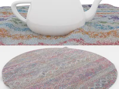 Rugs No 674 Low-poly 3D model