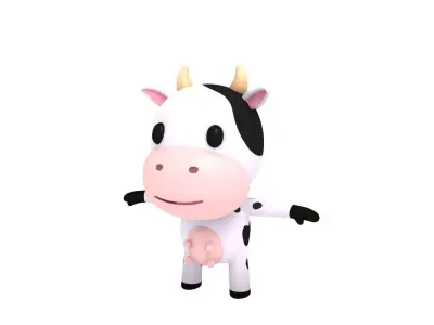 Little Cow 3D model