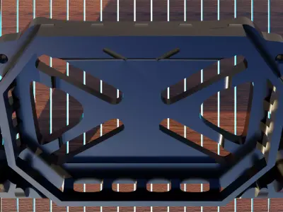 RC CAR ROOF CARRIER DESIGN 3D PRINT MODEL Free 3D print model