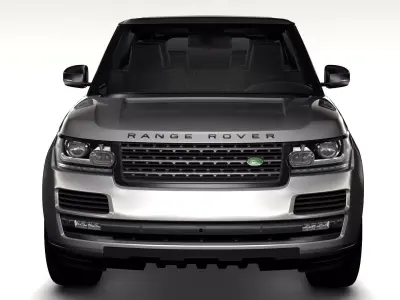 Range Rover SVAutobiography Dynamic LWB 2017 3D model