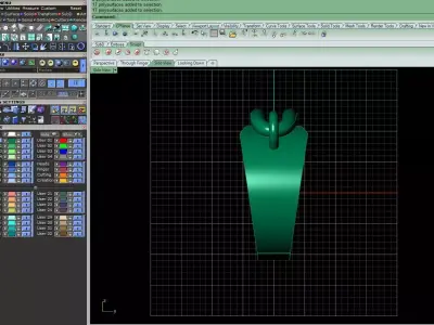 Luxury ring 3D print model