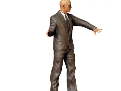 N1 Bodyguard taking care of celebrity 3D print model