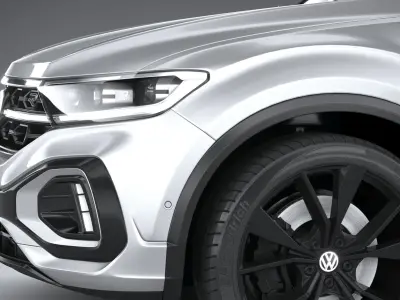 Volkswagen T-Roc R-line 2022 3D model