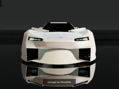 Concept Cars 3D Model Pack buy