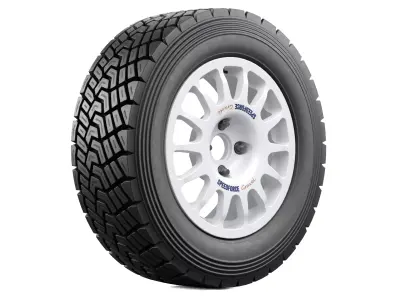 Offroad Car Wheel 2 3D model
