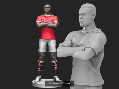 Paul Pogba 3D Printable Collection