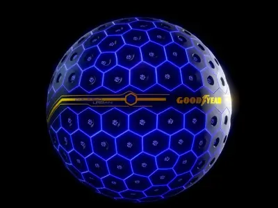 Goodyear Eagle 360 3D model