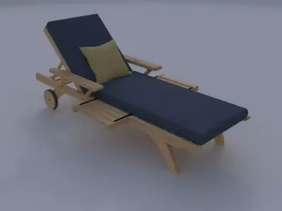 sunbedtransatC 3D model