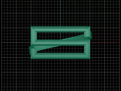 Minimal Abstract Ring 26 3D print model