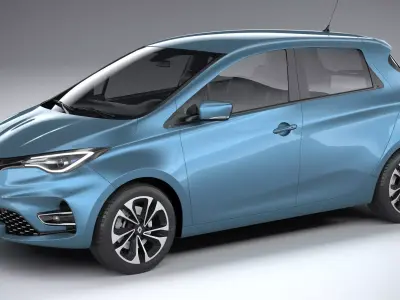 Renault Zoe 2020 3D model