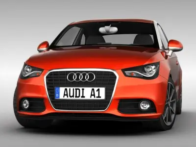 Audi A1 2012 3D model