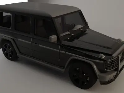 Mercedes-Benz G-Class 550 V8 2008 3D model