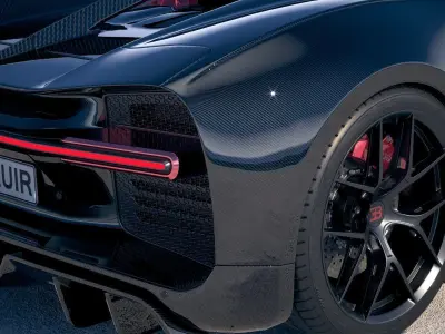 Bugatti Chiron Sport 2019 3D model