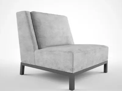 Christian Liaigre Lounge chair 3D model