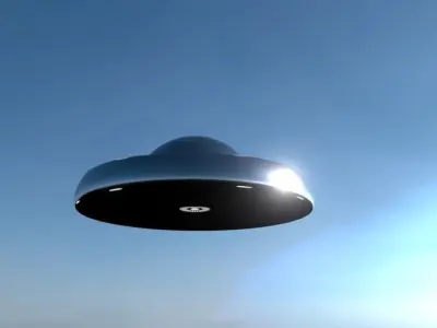 Flat Bottom UFO Free 3D model