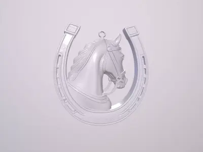 Horse - Christmas Creations 3D print model