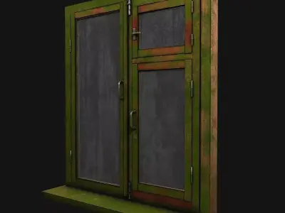 Old window 3D model
