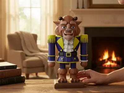 Nutcracker beast 3D print model