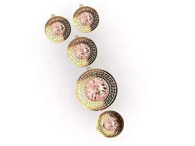 23 set JEWELERY FULL SETBRACELET-NECKLACE-EARING-RING 3D PRINT 3D print model