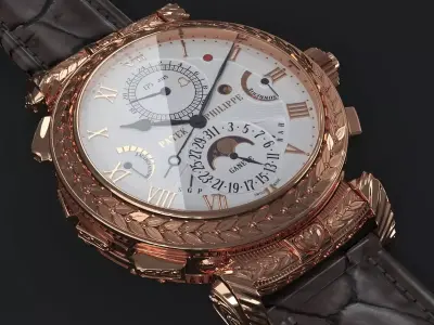 Patek Philippes Grandmaster Chime watches 3D model
