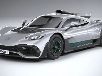 Mercedes-Benz AMG ONE 2023 3D model