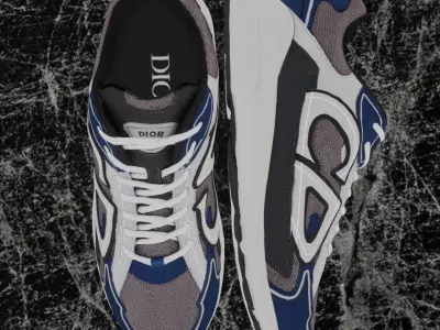 DIOR B30 3D SHOES Low-poly 3D model