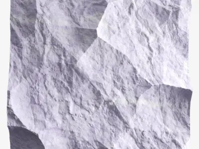 212-RockPanel piece of rock 3D model
