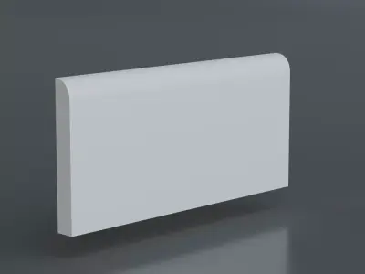 Bullnose Baseboard Free low-poly 3D model