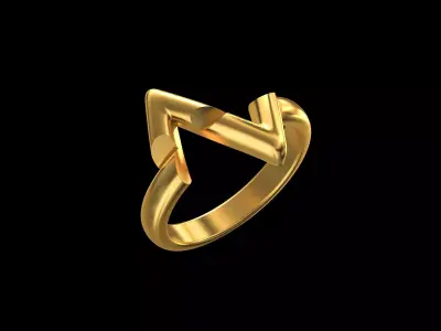 Louis Vuitton Ring  FAKE 3D print model