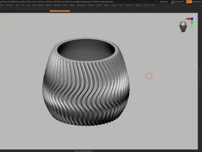 vase 3d print 452  3D print model