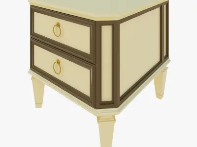 Luxury hest of drawers 3D model