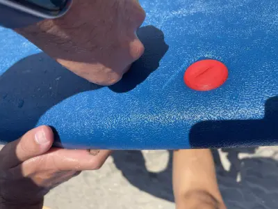 Finless Surfboard Conversion Kit 3D print model