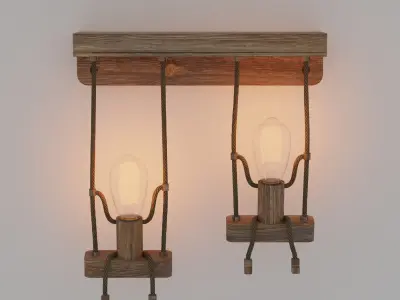 Decorative lamp 3D model