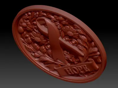 World AIDS Day 3D print model