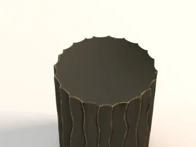 Crate And Barrel Acadia Accent Table 3D model