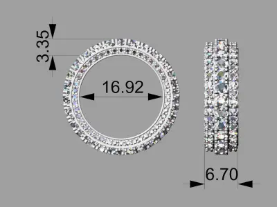 Gold N843 3D print model