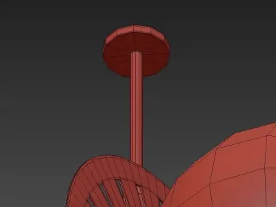 Balls Discs Vertical 2 3D model