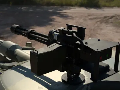 Armoured combat vehicle 3D model